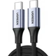 Кабель зарядный Ugreen Type-C to Type-C 240W 5A 2 м Gray (US535) - изображение 1