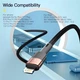 Кабель зарядный Essager USB - Lightning Star 6A 2 м Brown (EXCL-XCA12) - изображение 7