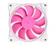 Вентилятор ID-Cooling ARGB (Single Pack), 120x120x25мм, 4-pin PWM, белый с розовым (DLTT) - изображение 2