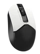 Миша бездротова A4Tech FB12 Panda USB Чорно-білий - зображення 2