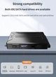 Адаптер TISHRIC 8764 – зовнішній конвертер для HDD/SSD (SATA III + IDE 39/44 pin), USB3.0, живлення 12 V/2 A, Plug&Play, чорний - зображення 3
