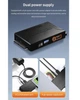 Адаптер TISHRIC 8764 – зовнішній конвертер для HDD/SSD (SATA III + IDE 39/44 pin), USB3.0, живлення 12 V/2 A, Plug&Play, чорний - зображення 4