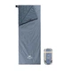 Спальник надлегкий Naturehike Ultralight LW180 NH21MSD09 правий, (15°C), p-p M, сіро-синій - изображение 1
