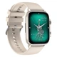 Смарт-часы XO J9 Smart Sports Talking Watch | IPS, BT Call, Track, HeartRate, IP68| Beige - изображение 3