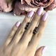 Серебряные серьги с натуральным гранатом 4.13ct (1988886) - изображение 2