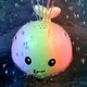 Игрушка для ванной Qinye Toys Большой Кит спрей светящийся с фонтаном 15 см Розовый (SH773667) - изображение 2