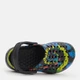 Детские кроксы-сабо для мальчика Joybees Kids Active Clog Graphic Black Spiral Tie Due UKCLG.BST. 25-26 (C8/C9) Черный/Разноцветный (810067716437) - изображение 5