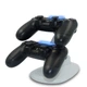 Зарядка для джойстиків PlayStation 4 Подвійна зарядна док-станція для DualDhock Sony PlayStation PS4 з підсвічуванням - зображення 5