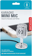 Mini mikrofon Kikkerland Radio-Age Retro Microphone Silver (0612615119628) - obraz 1