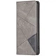 Чохол-книжка з кишеньками UniCase Geometric Pattern для Xiaomi Redmi 14C / Redmi A4 5G / Poco C75 - Grey - зображення 2