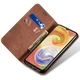 Чохол-книжка з кишеньками UniCase Jeans Wallet для Samsung Galaxy A25 (A256) - Coffee - зображення 2