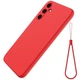 Силіконовий (TPU) чохол Deexe Silicone Case для Samsung Galaxy A15 (A155) - Red - зображення 1