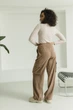 Вельветовые штаны карго XXL-3XL. Коричневый - изображение 4