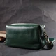 Молодежная женская кожаная сумка через плечо Vintage 22277 - изображение 2