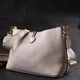 Молодежная женская кожаная сумка с косметичкой Vintage 22321 - изображение 8