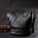 Молодіжна жіноча шкіряна сумка з косметичкою Vintage 22363 - зображення 4