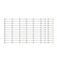 LED підсвітка TV 55" 550DLED_SLIM_REV01_20141224 VES550QDSS-3D-U01 TX-55CX400E 12шт. - изображение 1