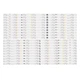 LED підсвітка Panasonic TV 55" TB5507U V0-01 TB5507U V1-01 CX-55S15E0E CX-55S15E0B 3B8CZ54216L/R 20шт. - изображение 1