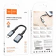 Перехідник HOCO UA24 Lightning to USB 2.0 на OTG для iOS пристроїв Сірий - зображення 2
