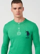 Лонгслів чоловічий US Polo Assn 9475.20 M (46) Зелений (smt2000000009117) - зображення 4
