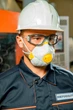 Полумаска фильтровальная респиратор Микрофильтр "Микрон Ф" А (К) FFP2 NR - изображение 1