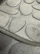 Набор ковриков для ванной и туалета YourFind Stone с эффектом памяти, антискользящий 3 шт Серый - изображение 3