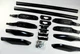 Рейлинги Toyota Land Cruiser Prado 150 2009- черные HARMS H-TP-R01B - изображение 4