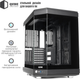Корпус QUBE F-TANK Full Black (FTANK_F1BU3) - зображення 5
