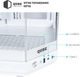Корпус QUBE F-TANK Full White (FTANK_F1WU3) - зображення 4