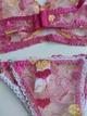 Сексуальный комплект нижнего белья с поясом и чокером Sexy S желто-розовый (8-61) - изображение 10