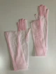 Фатинові довгі рукавички однотонні honey fashion accessories one size (S/M/L) рожевий (7-21) - изображение 6