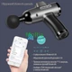 Ручний масажер Fascial Gun SM F-08 (масажний пістолет) у кейсі із зручною ручкою (Bluetooth + Power Bank) - зображення 5