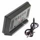 Годинник мережевий VST-897-4, яскраво-зелений, температура, USB - зображення 3