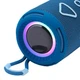 Bluetooth-колонка TG656, з RGB ПІДСВІЧУВАННЯМ, speakerphone, радіо, blue - зображення 3