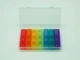 Таблетниця органайзер для таблеток на 7 днів по 3 знімних відділення Week 7х3 - зображення 1