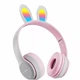 Беспроводные наушники UK-B12 с микрофоном (с ушками, Bluetooth 5.0, AUX, полноразмерные) - Серый - изображение 1
