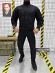 Тактичний комплект 2 в 1 костюм Ріпстоп футболка Coolmax Black XXXL - зображення 7