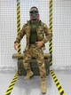 Тактичний костюм SoftShell з утяжками та липучки під шеврони Multicam S - зображення 1