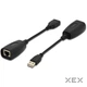 Адаптер Digitus USB extender 45 m RJ-45 to USB AF Cat5 (DA-70139-2) - изображение 2