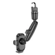 Автомобільний тримач HOCO Waves rearview mirror car holder H17 4.7-7" black - зображення 5