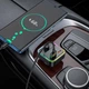 Адаптер автомобільний HOCO Fantasy car BT FM transmitter E81 |USB/Type-C, 30W/3A, PD/QC| - зображення 2