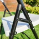 Складной стул 46*52*79см Белый - изображение 4
