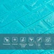 3D панель самоклеющаяся 700х770х5мм кирпич Бирюза (002-5) SW-00000084 - изображение 4