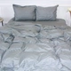 Пододеяльник MirSon Satin Stripe 30-0010 Light Gray 110х140 см (2200005251256) - изображение 1