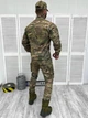 Тактический комплект 4 в 1 – китель, штаны, футболка, бейсболка Multicam M - изображение 2