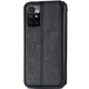 Чехол для Xiaomi Redmi 10 GETMAN Cubic (PU) Черный - изображение 4