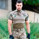 Футболка тактическая Han-Wild HW021 Camouflage CP 3XL мужская летняя - изображение 2