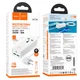Удлинитель Hoco Talent desktop charger AC9A |2USB/Type-C, PD/QC, 30W/10A| белый - изображение 5