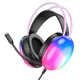 Игровые накладные наушники Hoco W109 Rich, USB, 3.5мм, 2м, Черный - изображение 1