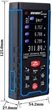Лазерный дальномер Sndway SW-S120 120 м - изображение 3